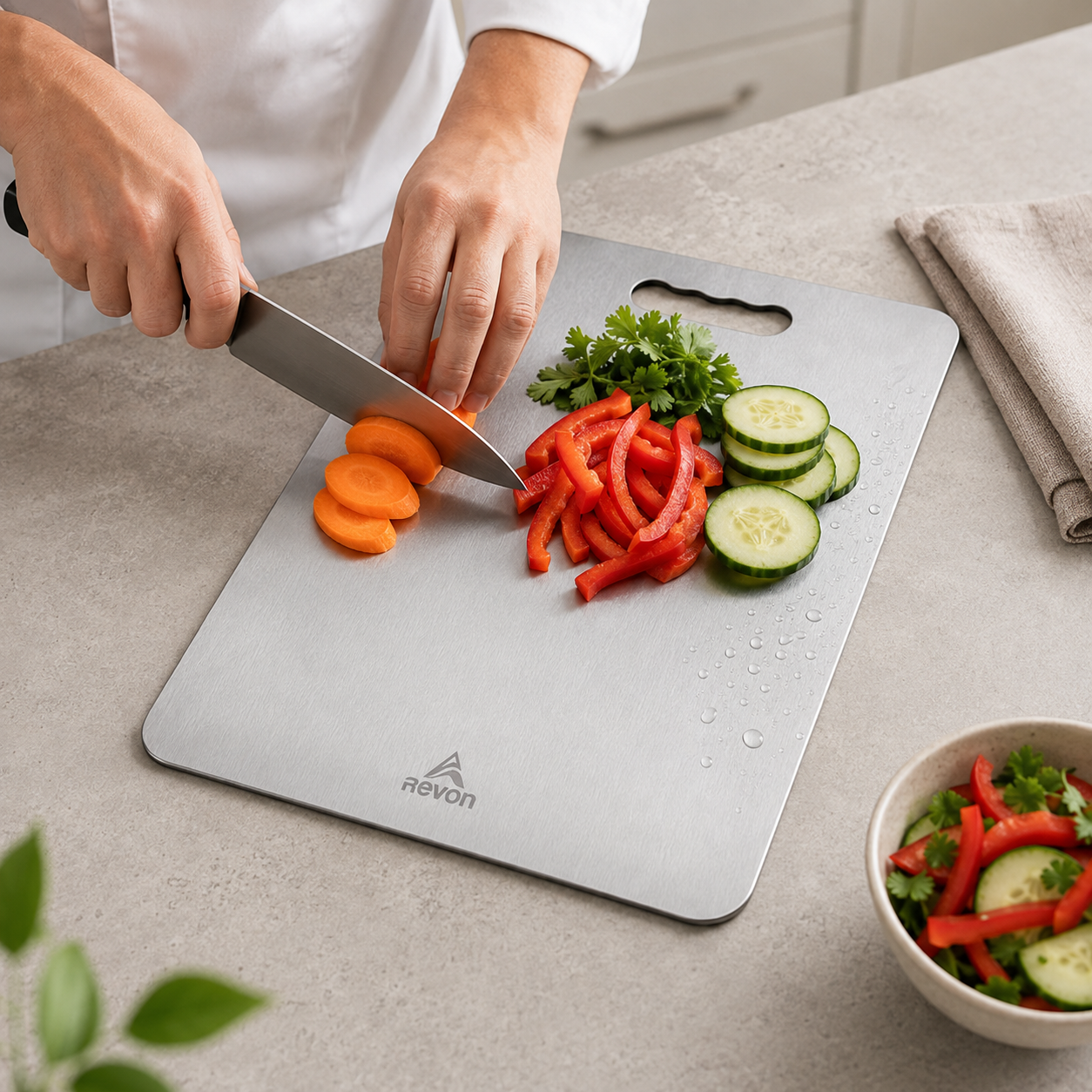 Using Revon chopping board